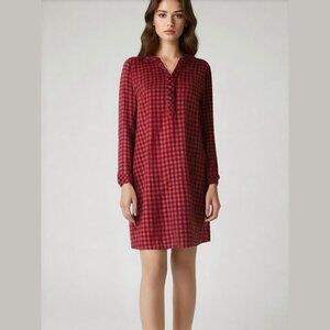 NWOT Joe Fresh Lumberjack Plaid T-Shirt Dress - Size XS/Small